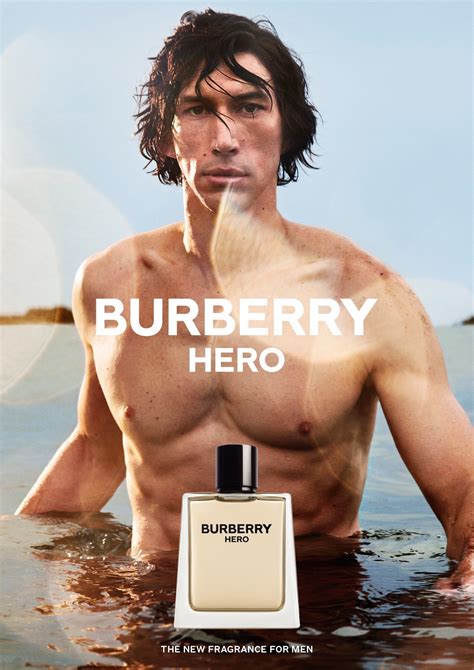 Burberry hero cologne Adam Driver